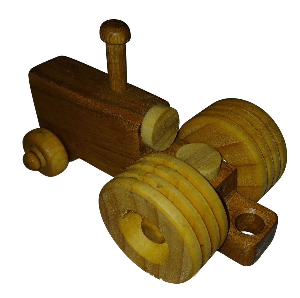 Small JD Tractor & Trailer