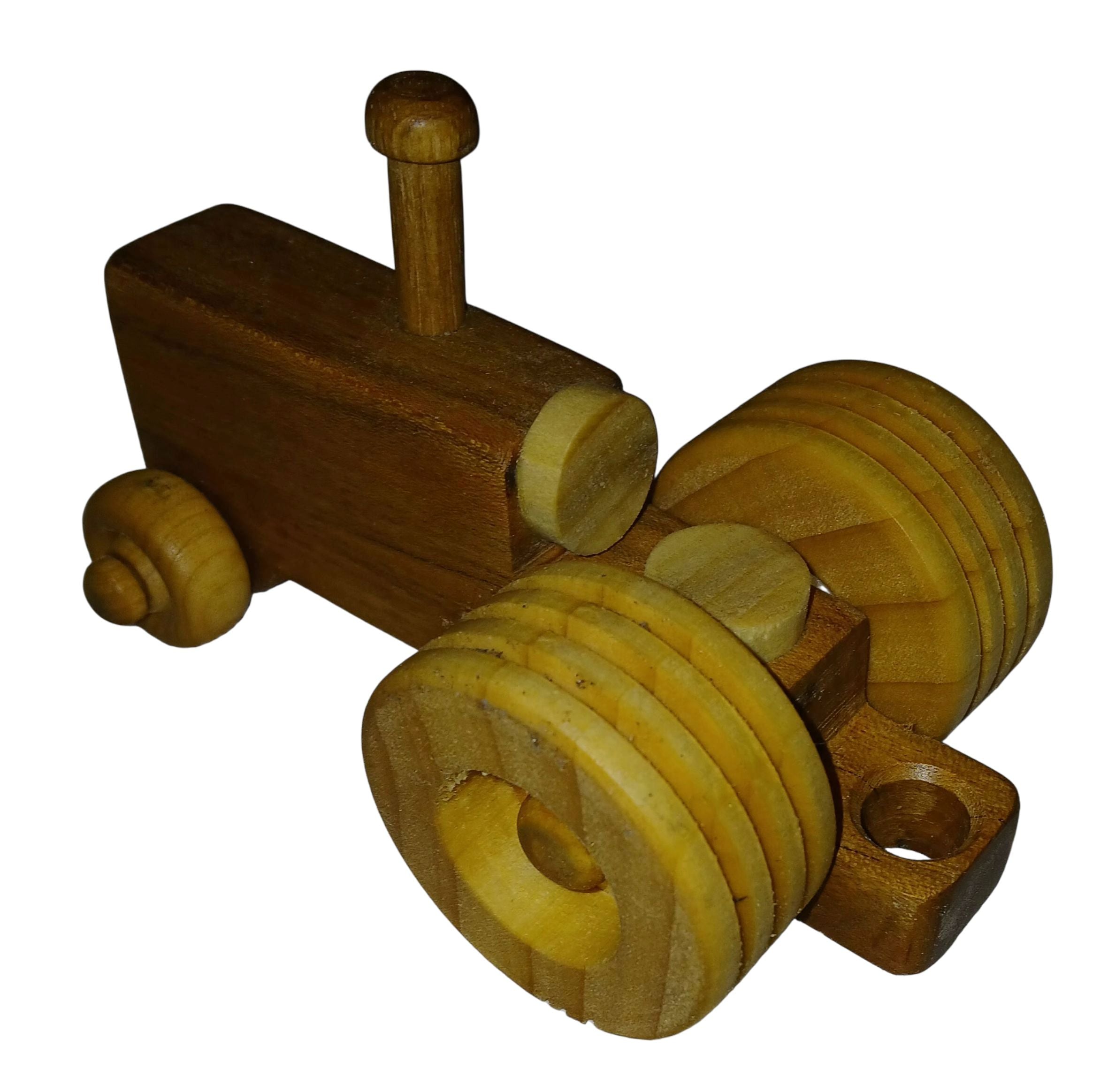 Small JD Tractor & Trailer